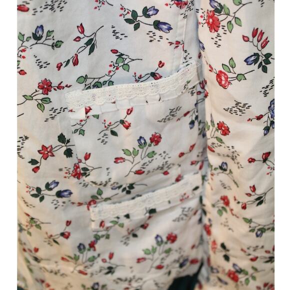 Purificación García Floral Jacket Women’s Size 38 (US S) Cream Multicolor - Picture 3 of 4